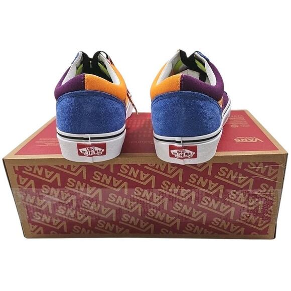 Vans ~Woman 10; Men\'s 8.5~ Old Skool Mix & Match Grape Juice/Bright Marigold NEW main image 5